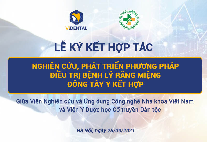 ViDental ký kết hợp tác với Viện Y dược học cổ truyền