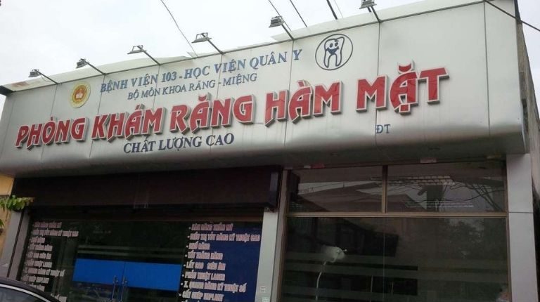 Phòng khám và điều trị Răng miệng theo yêu cầu của Bệnh viện 103 hoạt động đến 20h mỗi ngày